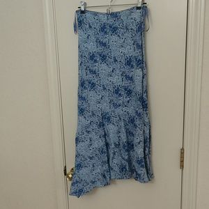 Blue skirt